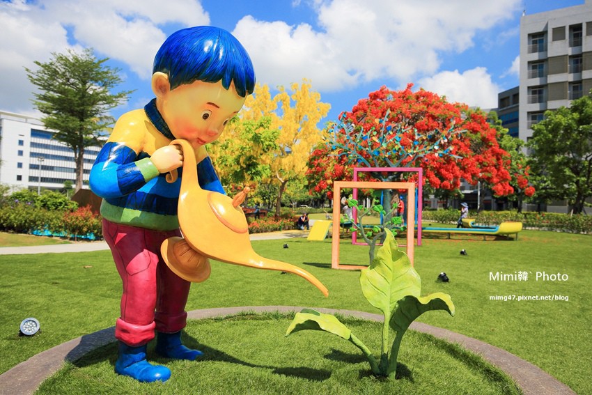 南科湖濱雅舍幾米主題公園(南科阿拉丁貓幾米世界)(已拆除)