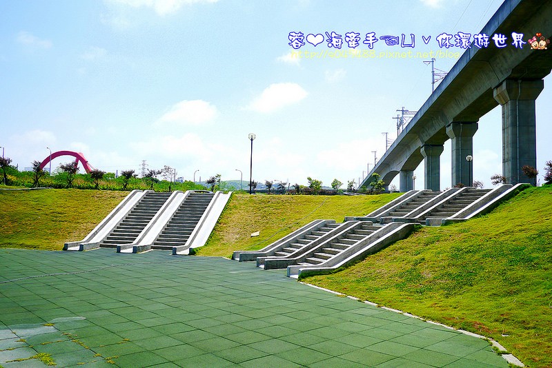 苗栗後龍高鐵公園-北勢溪親水廊道童趣公園