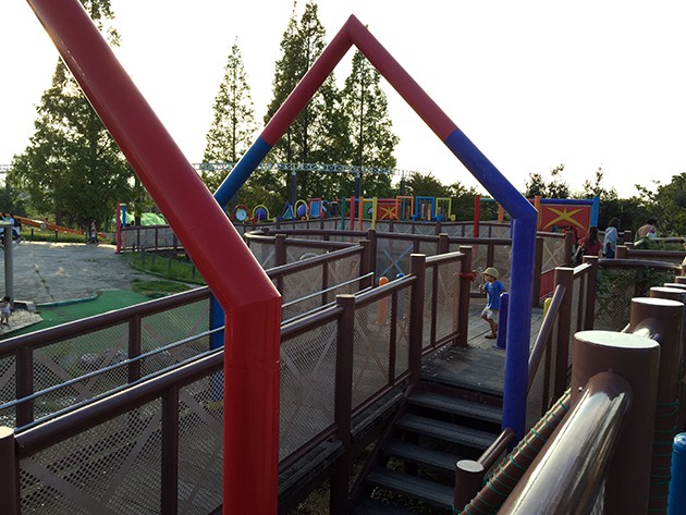 日本-名古屋-戶田川綠地公園(超長溜滑梯)