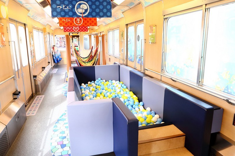 日本-三重-近鐵觀光列車つどい(兒童遊戲列車)