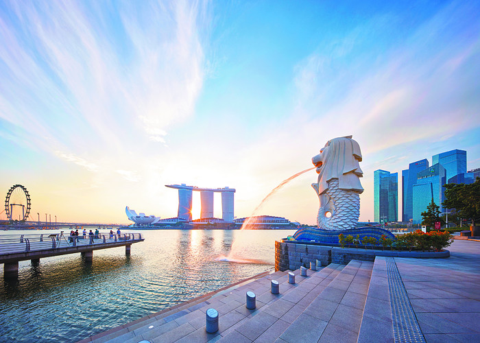 新加坡-魚尾獅公園 Merlion Park