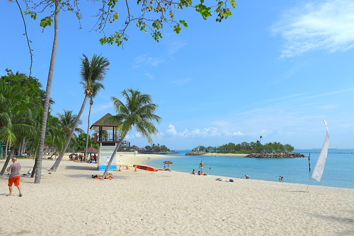 新加坡-聖淘沙-巴拉望海灘 Palawan Beach