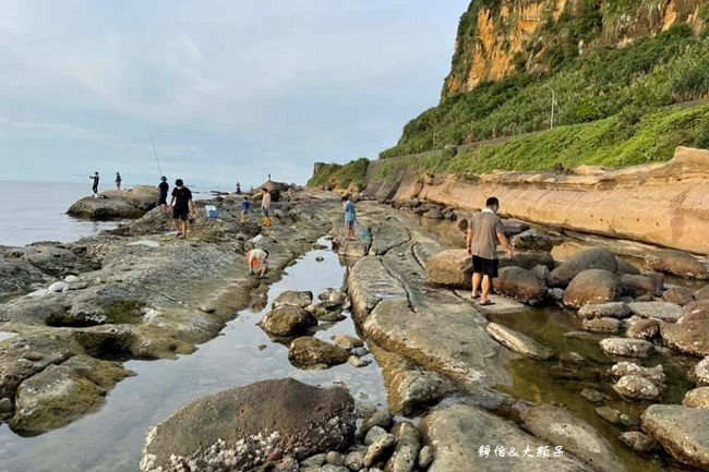 野柳海岸潮間帶