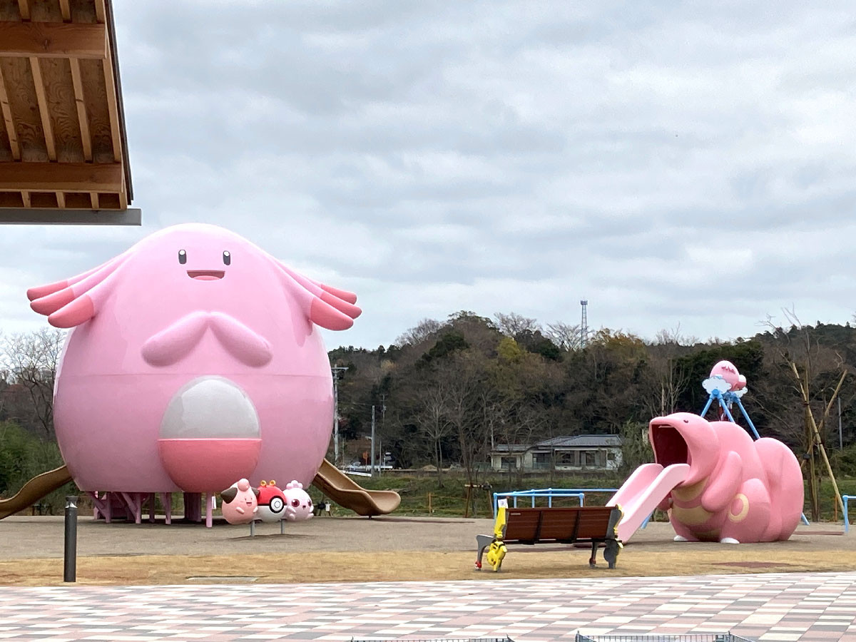 日本福島-寶可夢主題公園-吉利蛋公園-ラッキー公園@道の駅なみえ