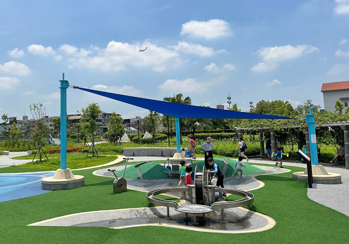 迪化休閒運動公園-迪化污水處理廠附設休閒運動公園(全齡化共融水樂園-特色遊戲場)