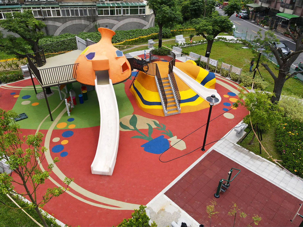 尖福公園-陶壺地景遊戲場(特色遊戲場)