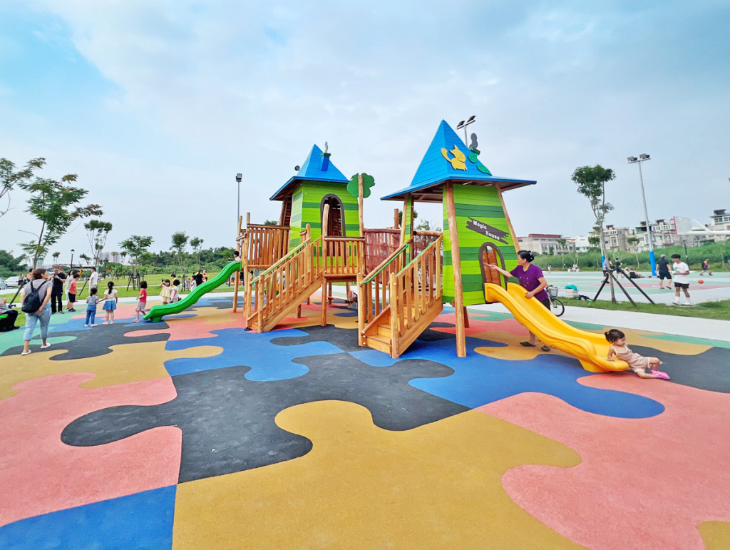 中埔多功能運動公園-魔法屋共融遊戲場(特色遊戲場)