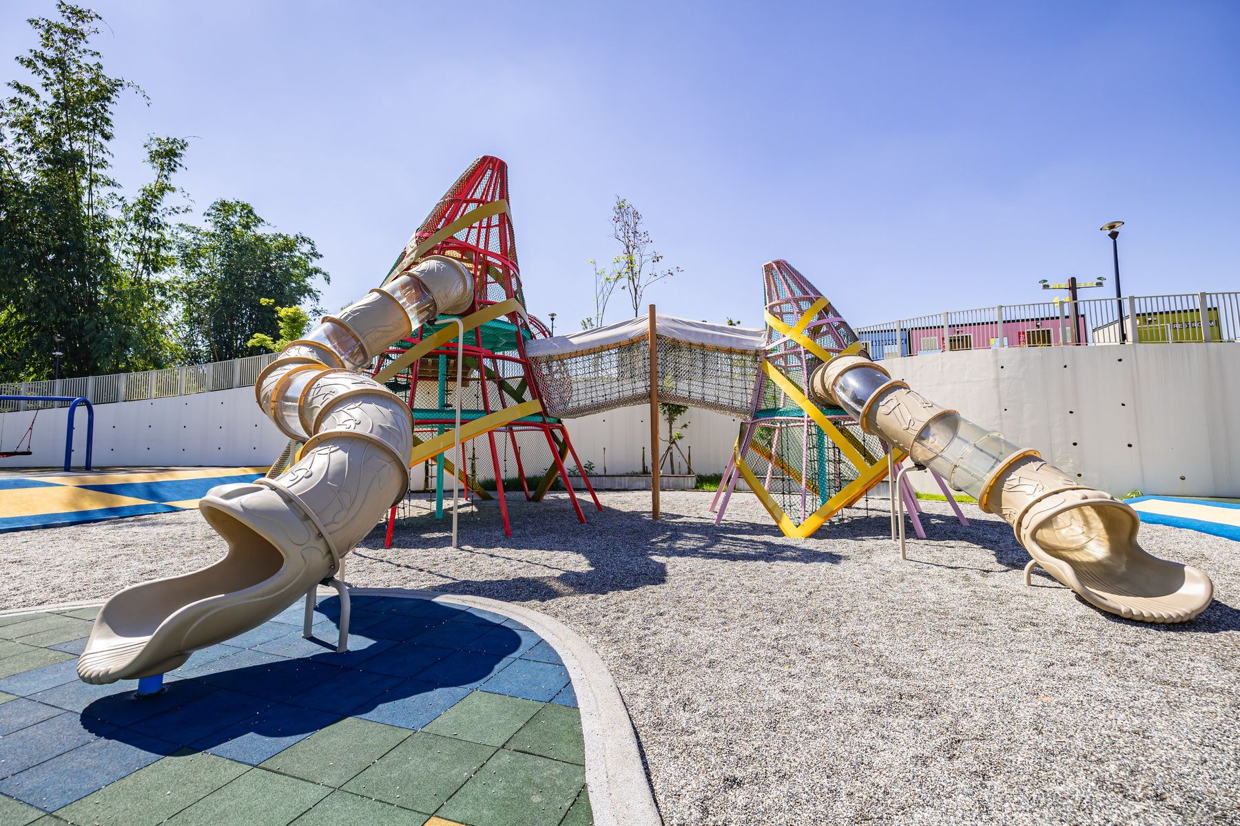 竹夢親子公園-竹筍雙塔遊戲場(特色遊戲場)