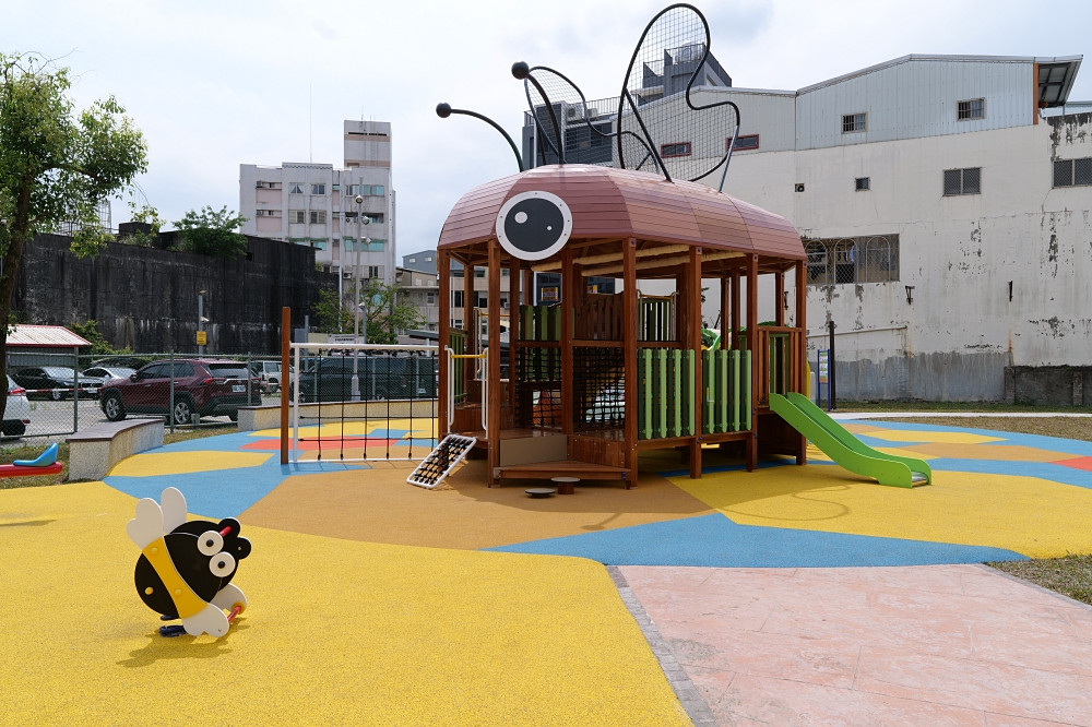 宜蘭市神農公園(蜜蜂主題遊戲場-特色遊戲場)