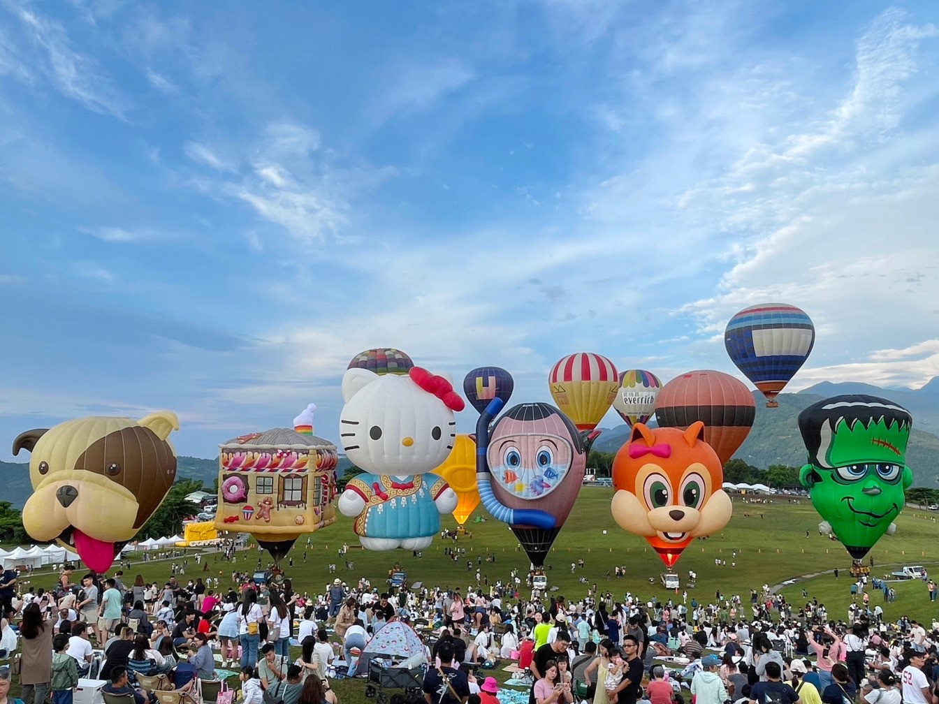 2025台灣國際熱氣球嘉年華@鹿野高台(07/05-08/21)