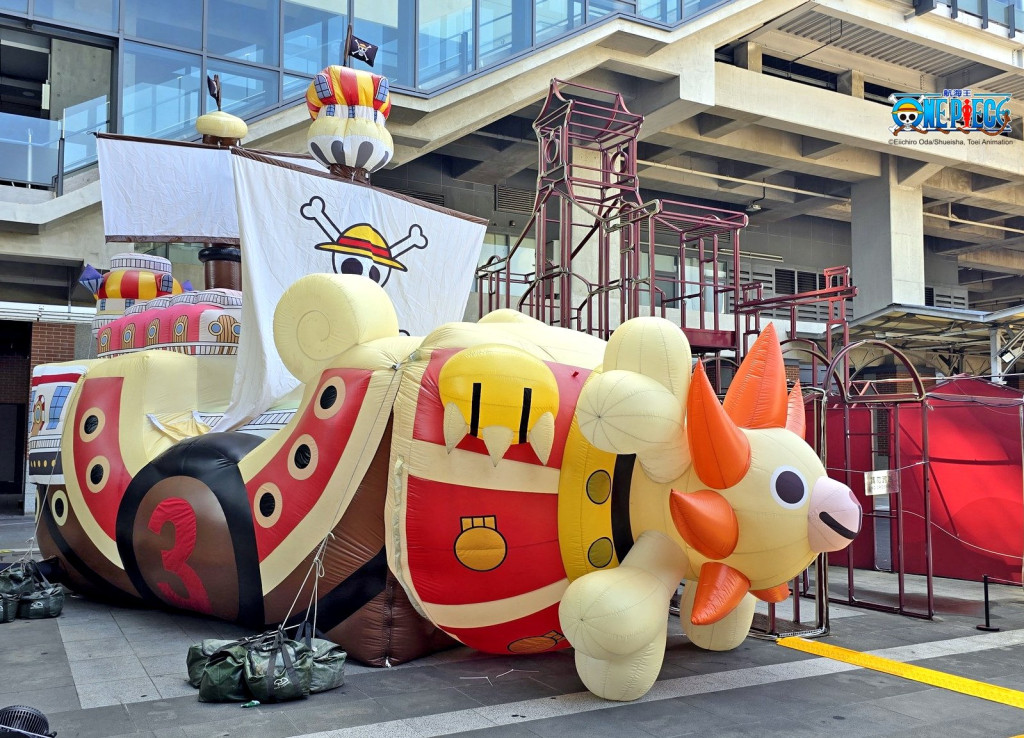 航海王專賣店期間限定店 in 台中@台中驛鐵道文化園區(07/18-08/31)